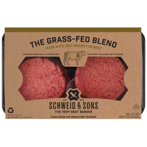 Schweid & Sons - The Grass-Fed Blend Burger Patties
