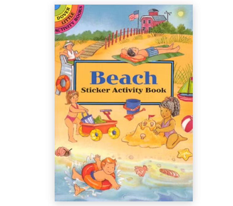 Beach Sticker Activity Book