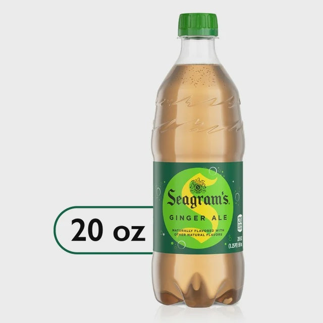 Seagram's Ginger Ale 20oz (includes deposit)