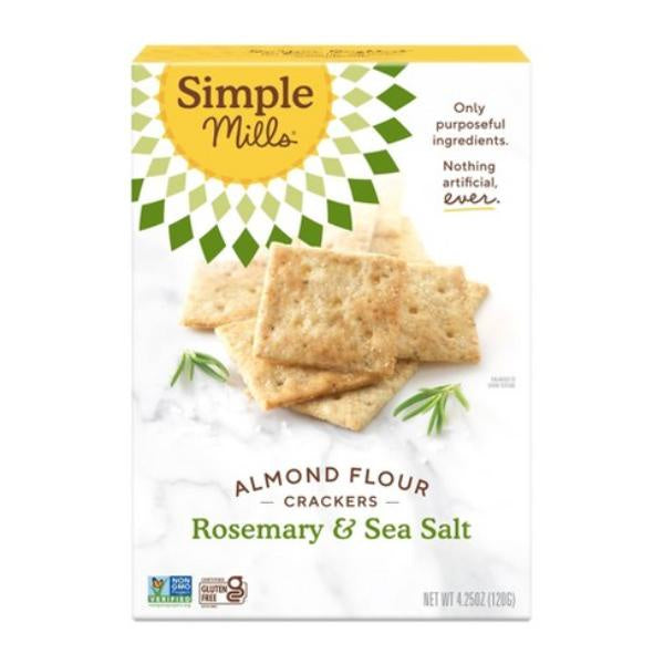 Simple Mills Almond Flour Rosemary Crackers 4.25oz