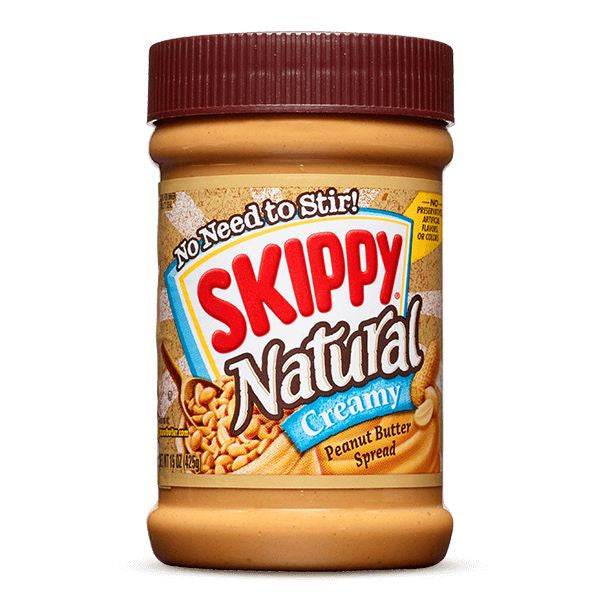 Skippy Peanut Butter Natural Creamy 26.5oz