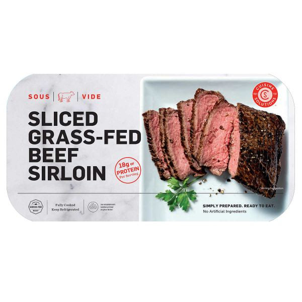 Sliced Grass-Fed Beef Sirloin (Sous Vide) approx. 2 lb