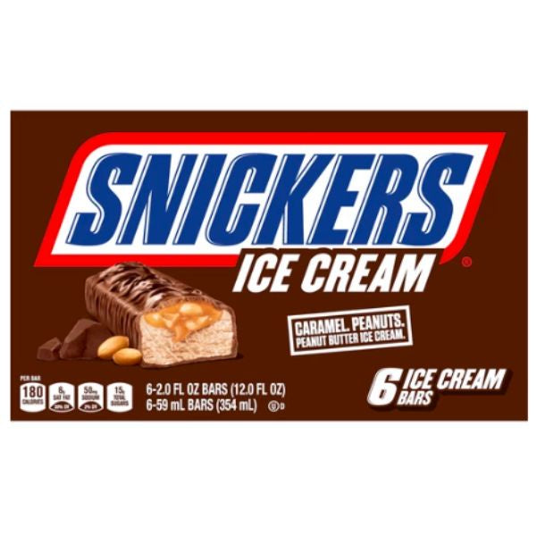 Snickers Ice Cream Bars 6ct