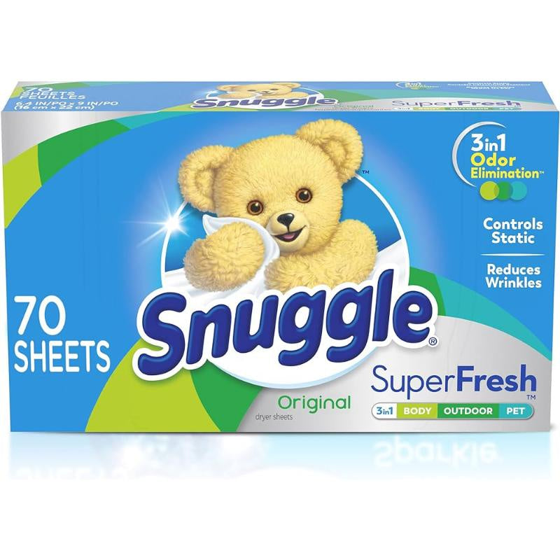 Snuggle Plus Super Fresh Dryer sheets x 70