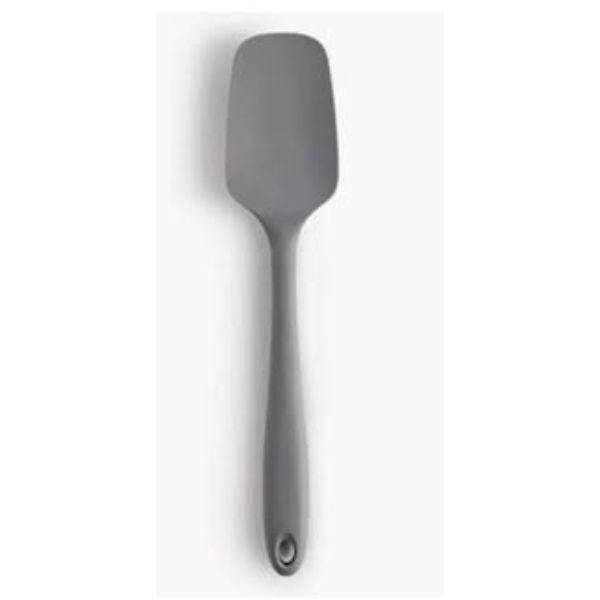 Spoon Spatula - gray silicone 11" handle