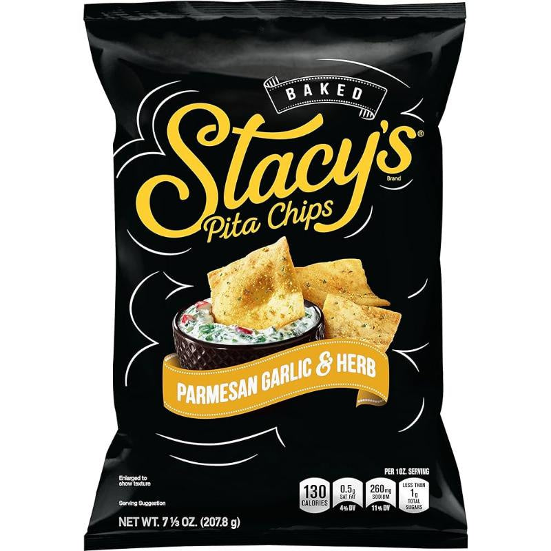 Stacy's Pita Chips, Garlic Parmesan 7.33oz