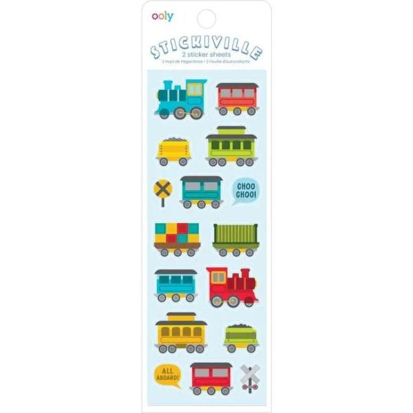 Stickiville Stickers-All Aboard!