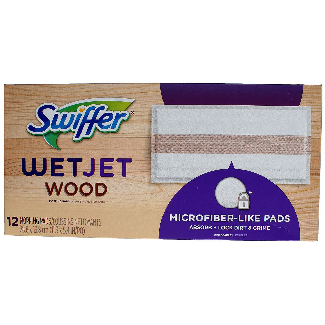 Swiffer WetJet Wood Mopping Pad Refill 12ct