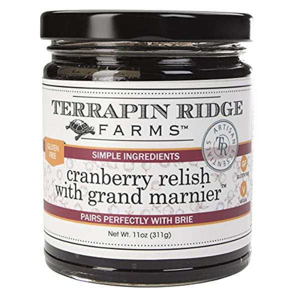 Terrapin Ridge Farms Cranberry Relish w/Grand Marnier 11oz