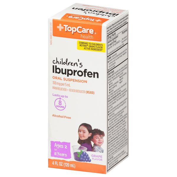 Top Care Children's Ibuprofen, Grape 4 oz