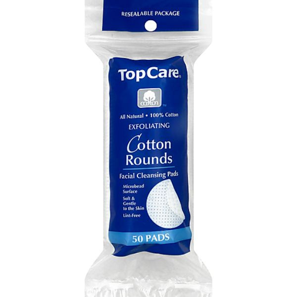 Top Care Large Cotton Rounds 50ct