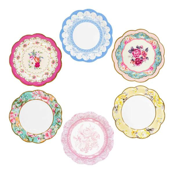 Truly Scrumptious Vintage Paper Plates, 12pk