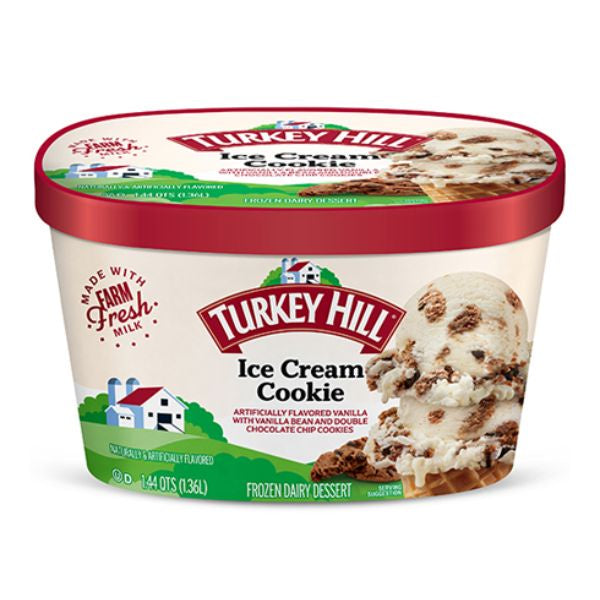 Turkey Hill Ice Cream Cookie 1.44 qt