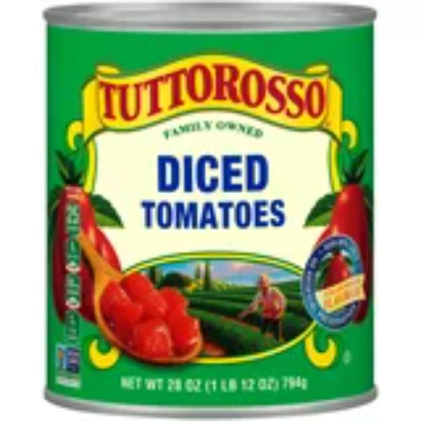 Tuttorosso Diced Tomatoes 28oz