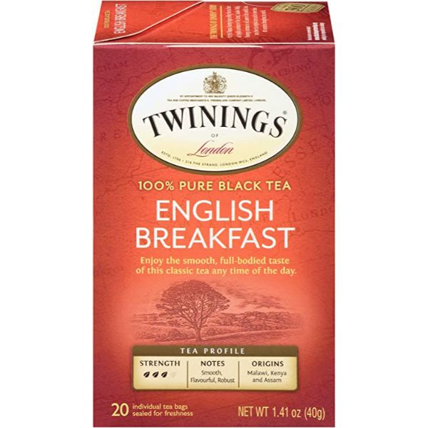 Twining English Breakfast Tea 20 ct
