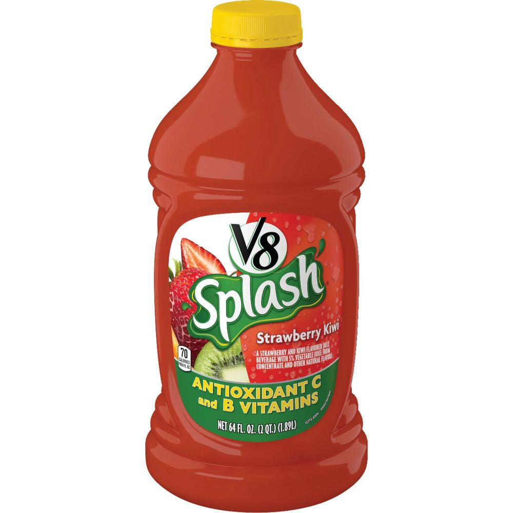 V8 Splash Strawberry Kiwi Juice 64oz