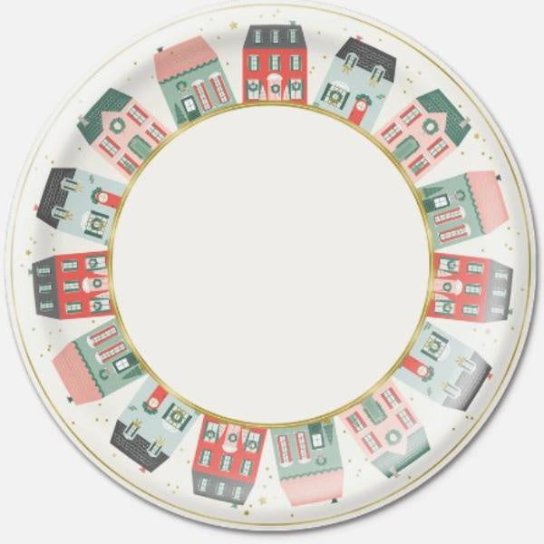 Village Rounds Paper Plate