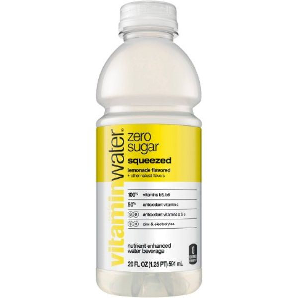 Vitamin Water Zero Sugar Squeezed 20oz