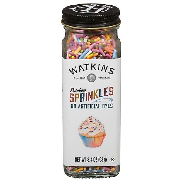 Watkins Sprinkles, Rainbow 3.4oz