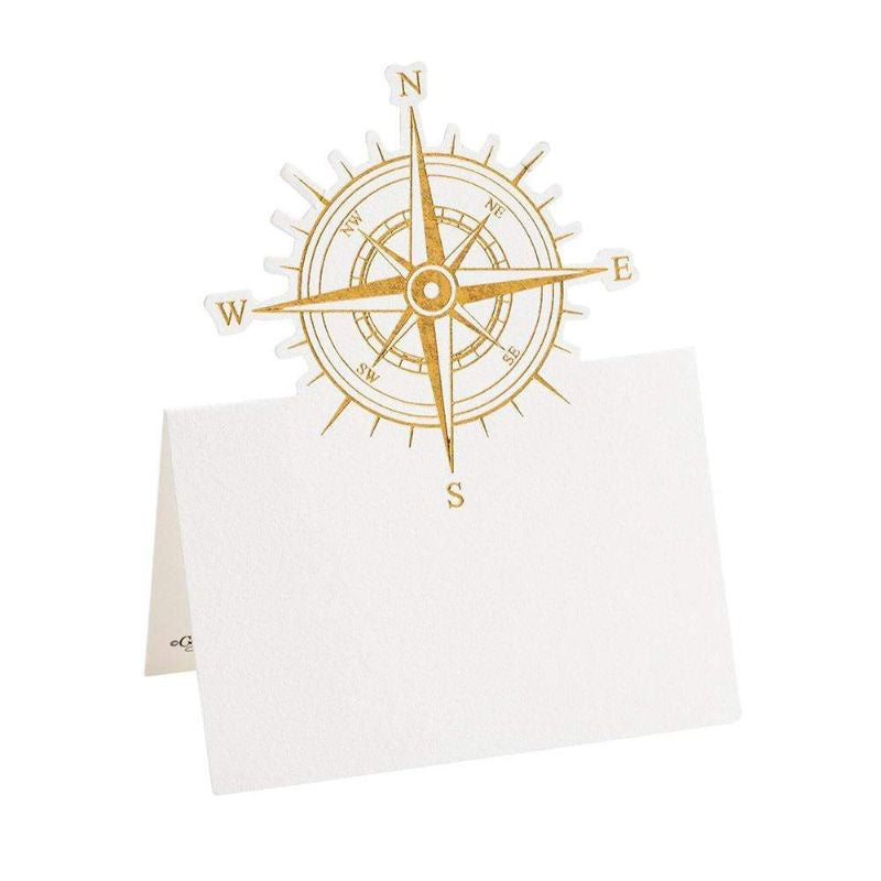 Weigh Anchor Die-Cut Foil Place Card Gallery, 8pk