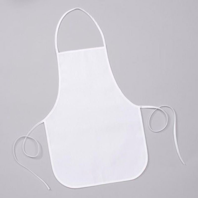 White Kid's Apron