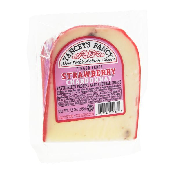 Yancey's Strawberry Chardonnay Cheddar 7.6 oz