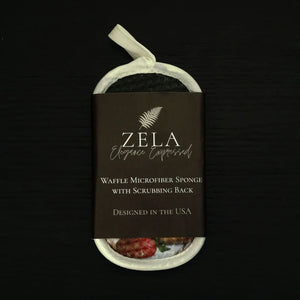 Zela  Waffle Microfiber Sponge