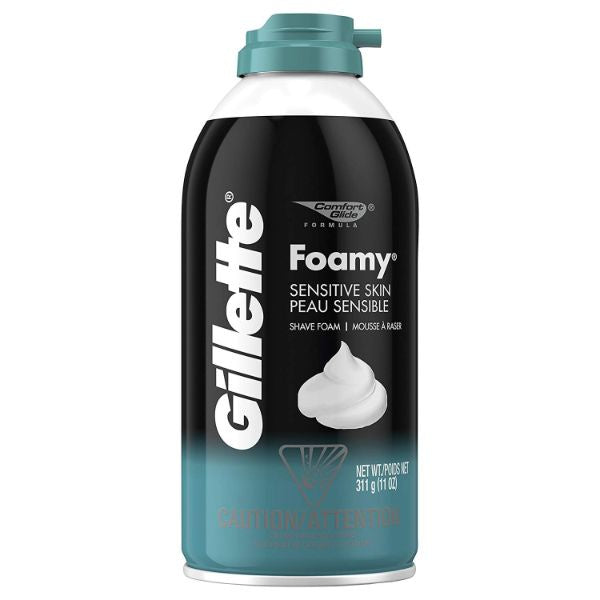 Gillette Foamy Shaving Cream Sensitive Skin 11oz