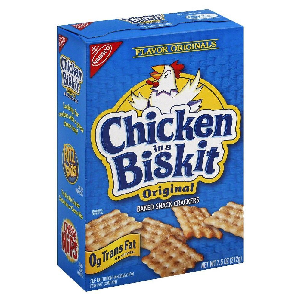 Chicken in a Biskit Crackers 7.5oz