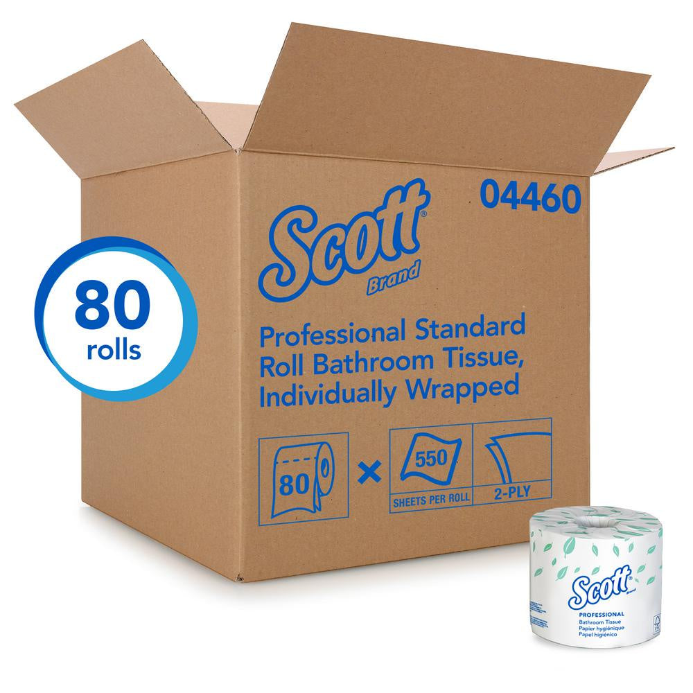 Scott Toilet Tissue 2 Ply 550 Sheets / 80 Rolls