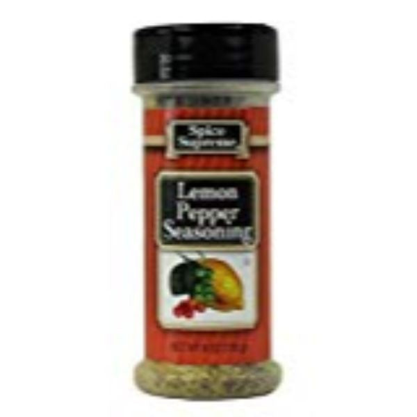 Spice Supreme Lemon Pepper Seasoning 6 oz