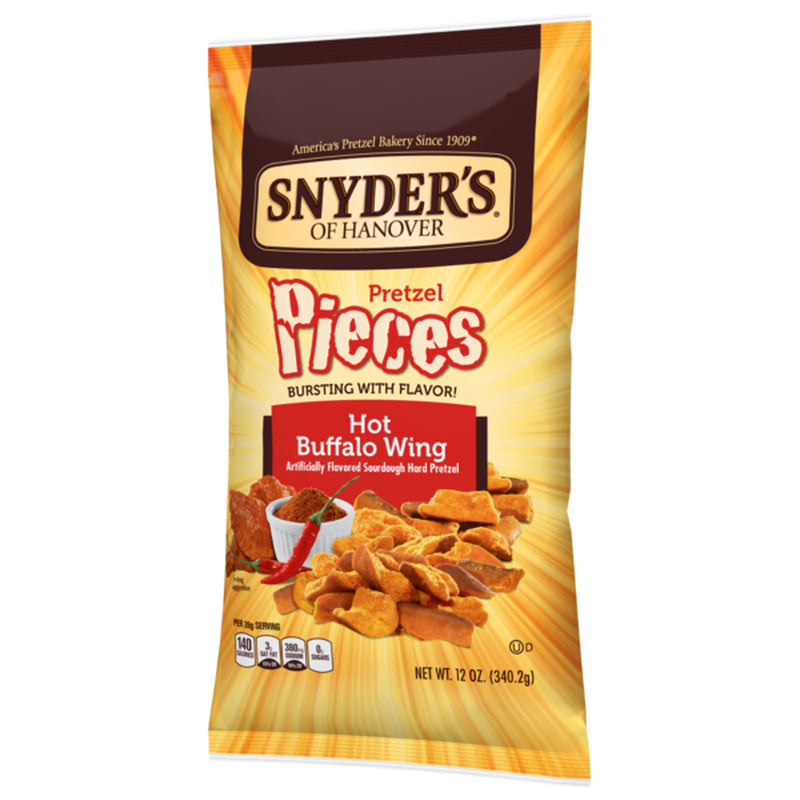 Snyder's of Hanover Hot Buffalo Wing Pretzel Pieces 11.25 oz.