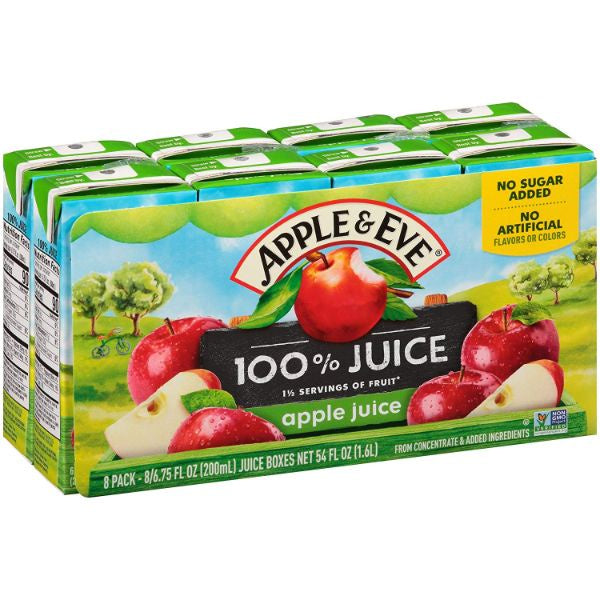 Apple & Eve 100% Apple Juice 8/6.75oz