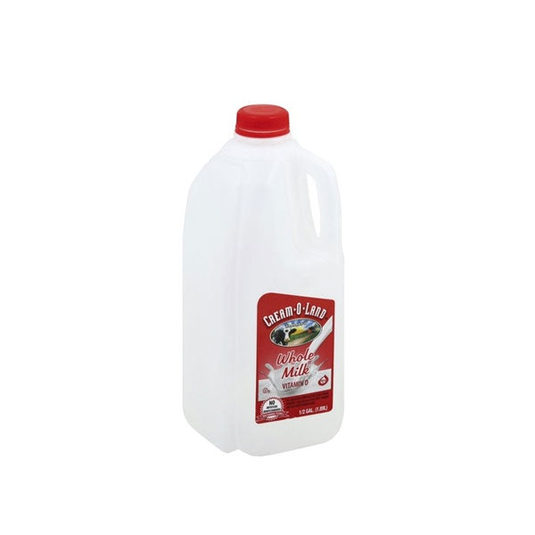 Cream O Land Whole Milk, 1/2 Gallon