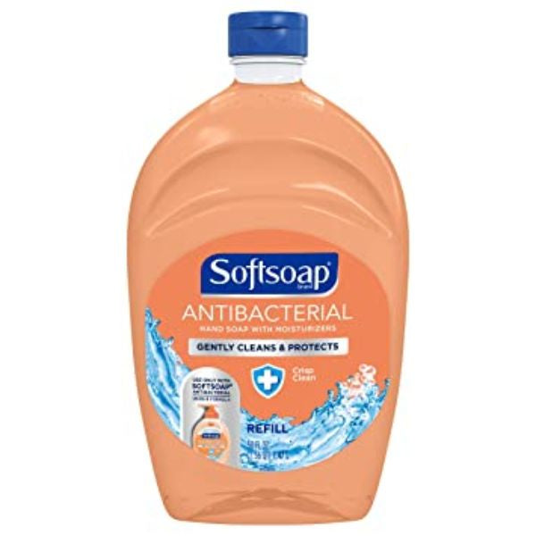 Softsoap Antibacterial Crisp Clean Hand Soap Refill 32oz