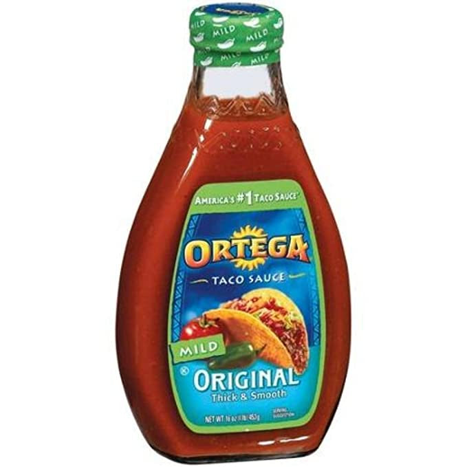 Ortega Original Medium Taco Sauce 16 oz