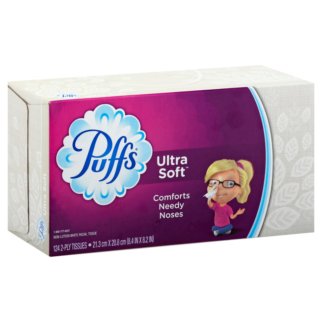 Puffs Ultra Soft Tissues 124ct