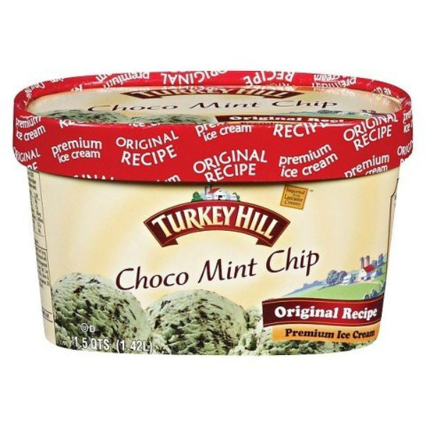 Turkey Hill Choco Mint Chip Ice Cream 1.44 qt