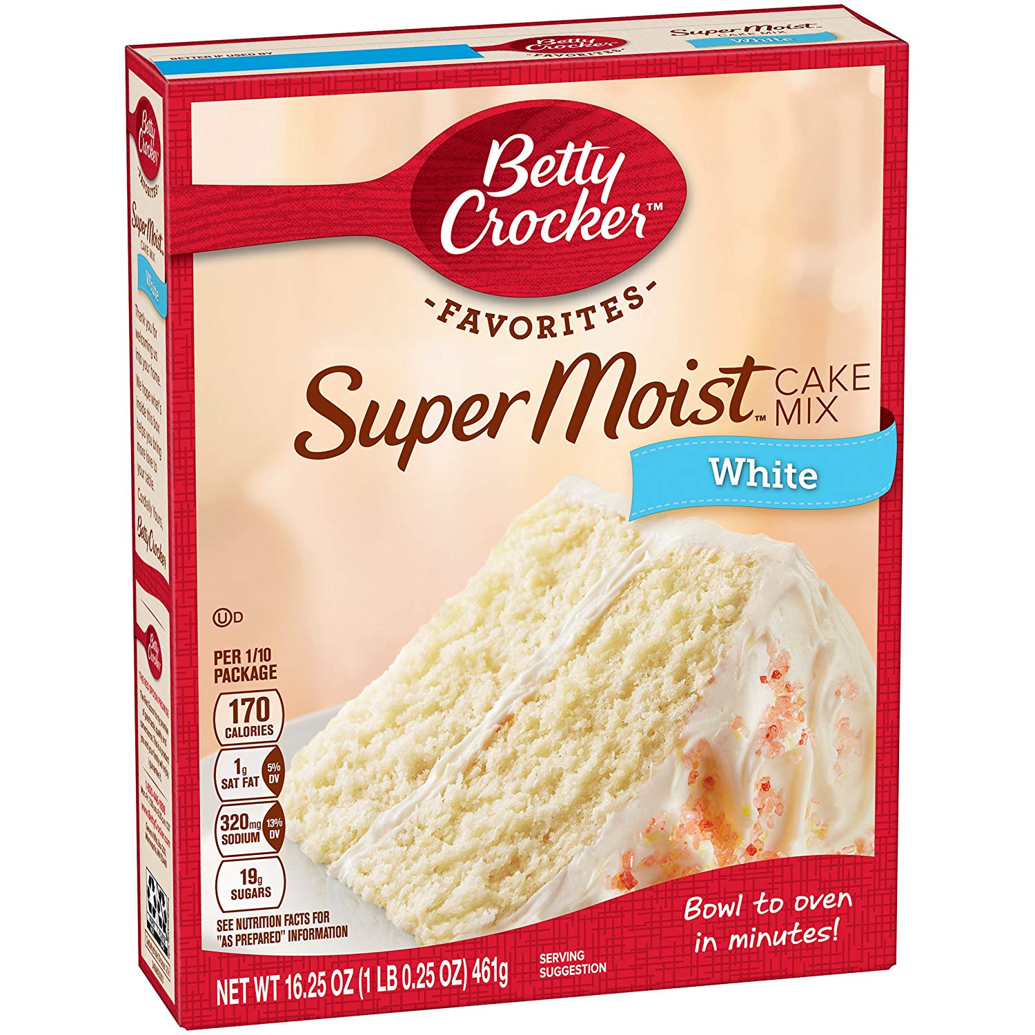 Betty Crocker White Cake Mix 15.25oz