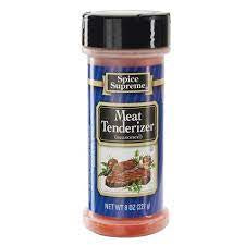 Spice Supreme Meat Tenderizer (Seasoned) 8 oz