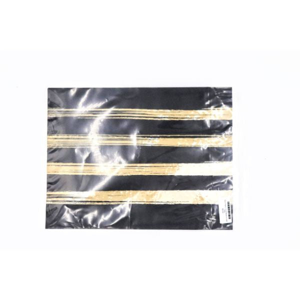 Wax Paper - Luxe Black & Gold 10/pk