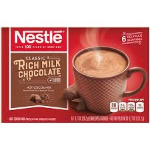 Nestle Hot Cocoa Milk Chocolate 8/0.85oz