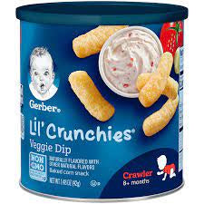 Gerber Lil' Crunches Veggie Dip 1.48oz