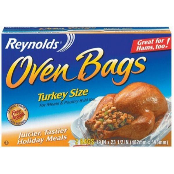 Reynolds Oven Bags Turkey Size 2 ct