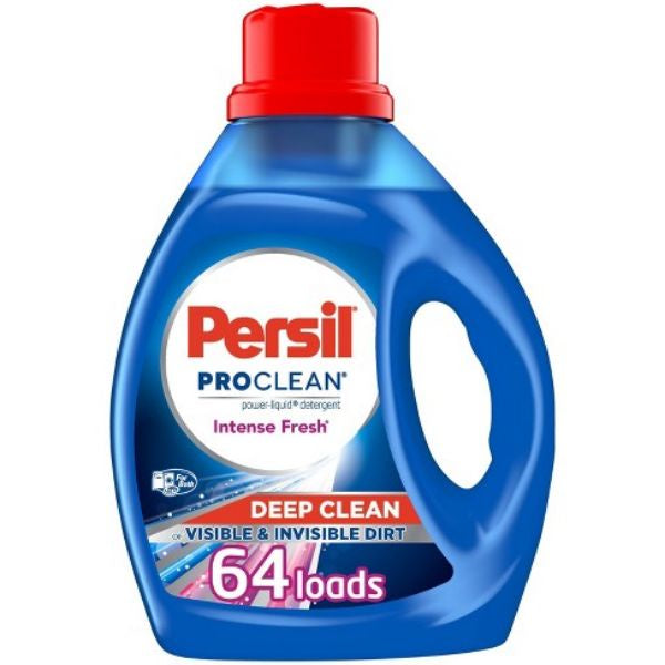 Persil Liquid Laundry Detergent, 64 Loads, Intense Fresh, 100 fl oz
