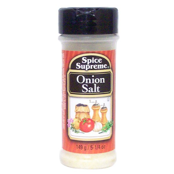 Spice Supreme Onion Salt 7.75 oz.