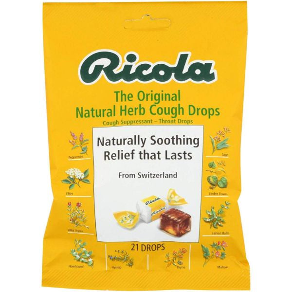 Ricola Natural Herb Drops 21ct