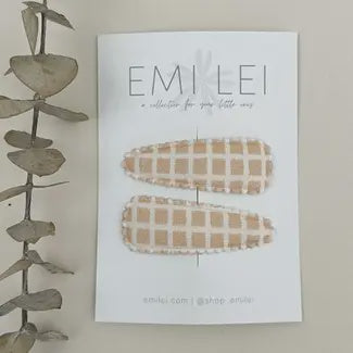 Emi Lei Snap Barrettes| Spring Garden Capsule