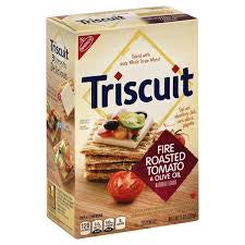 Triscuit Fire Roasted Tomato & Olive Oil Crackers 8.5 oz