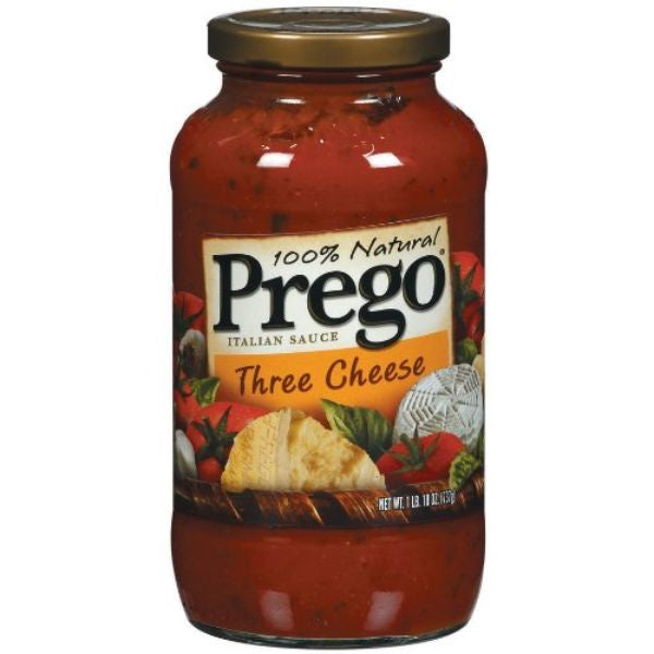 Prego Three Cheese Sauce 24oz